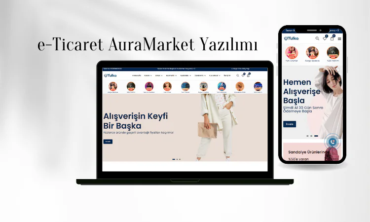 e-Ticaret AuraMarket Yazılımı